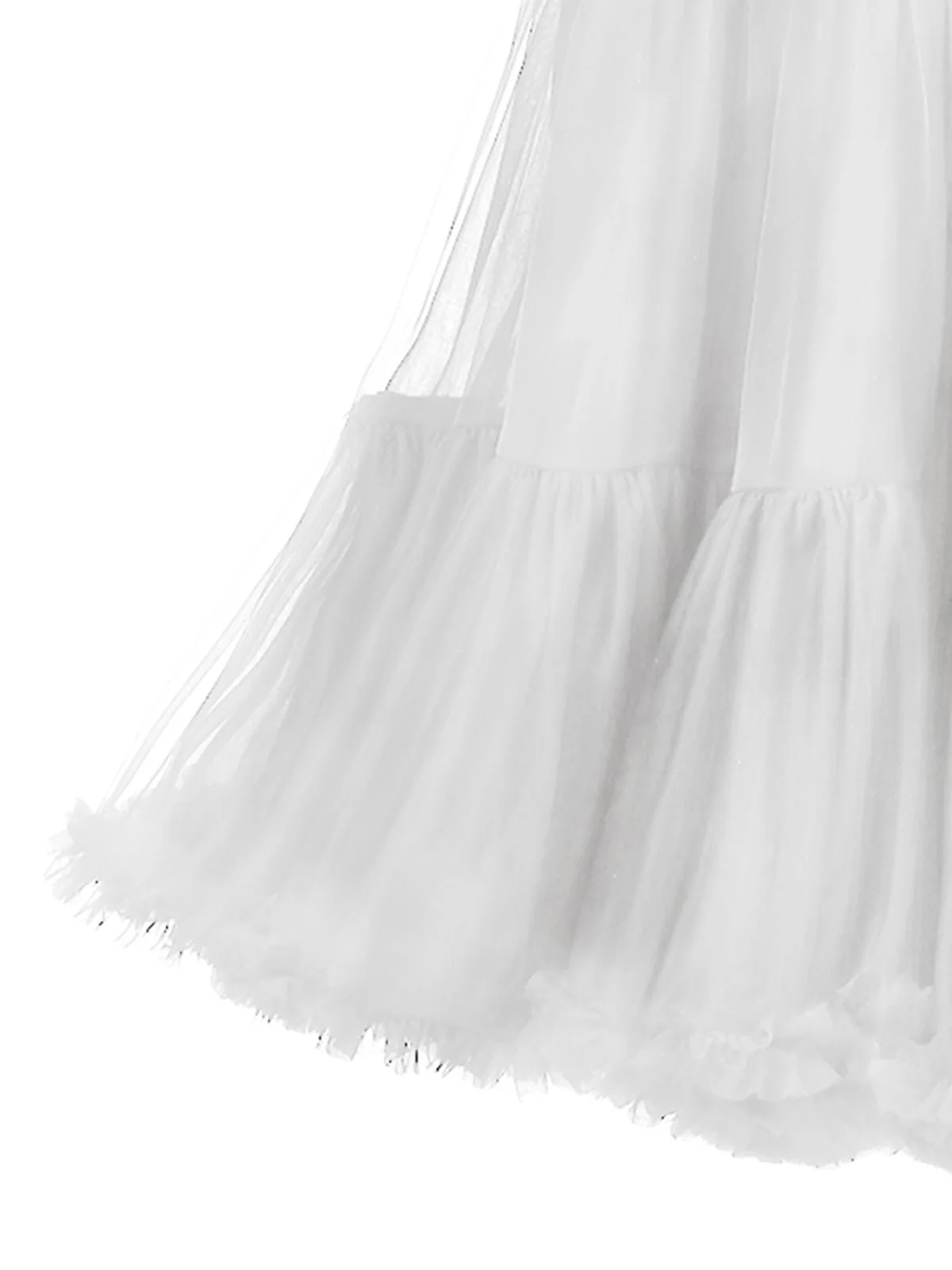 1950s Ruffles Petticoat Underskirt - Image 4
