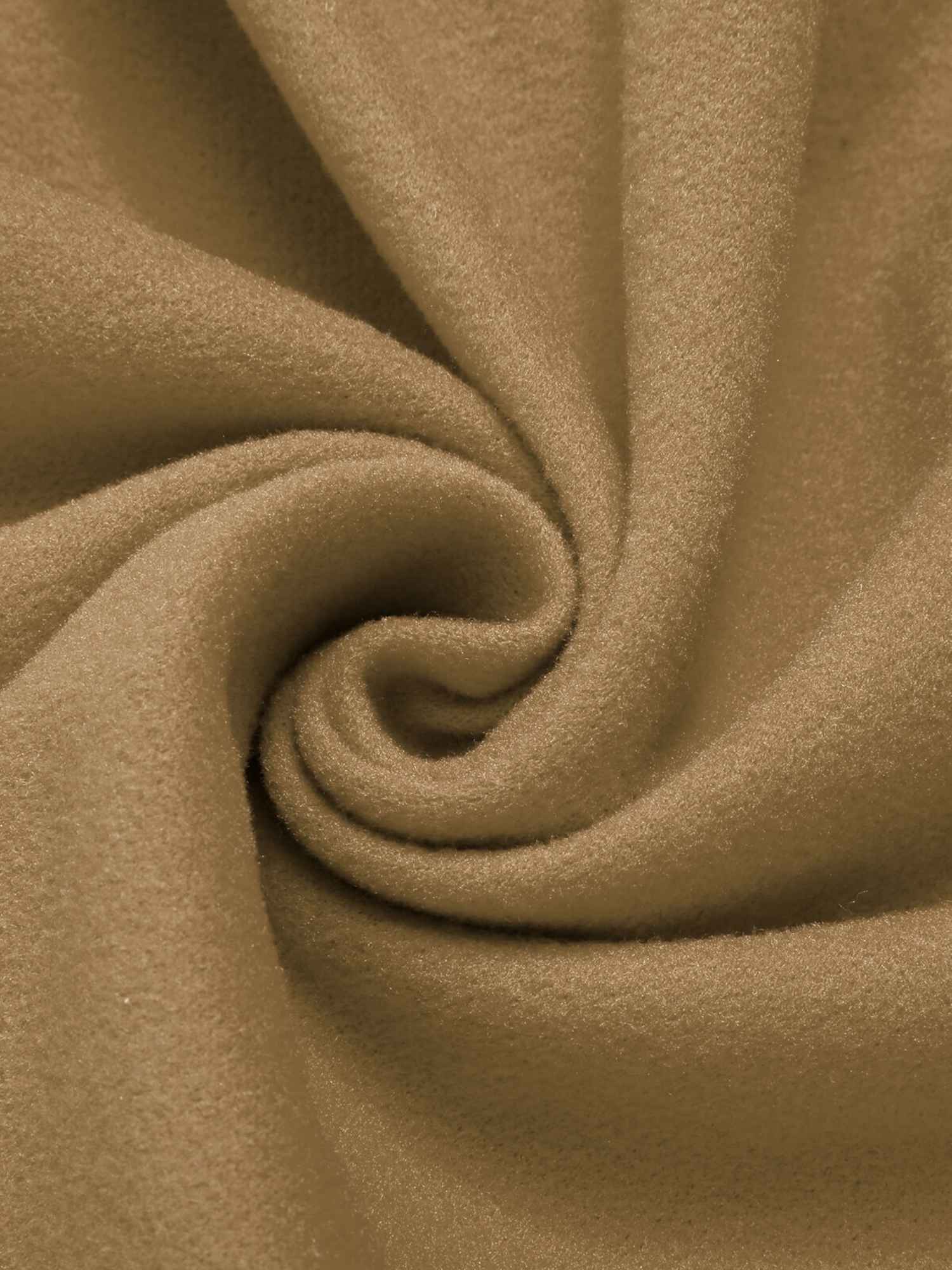 1950s Solid Color Lapel Slim Coat - Image 26