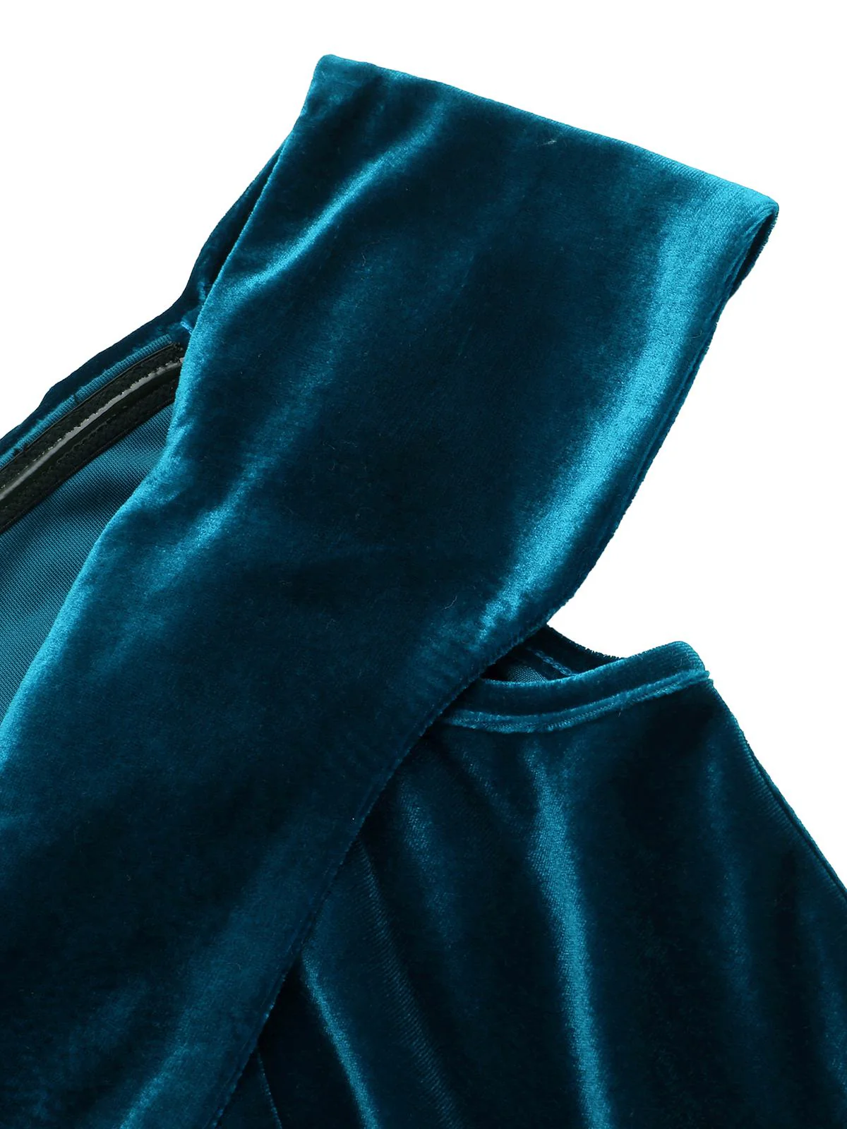 [Pre-Sale] 1960s Off Shoulder Velvet Bodycon Dress - Image 5