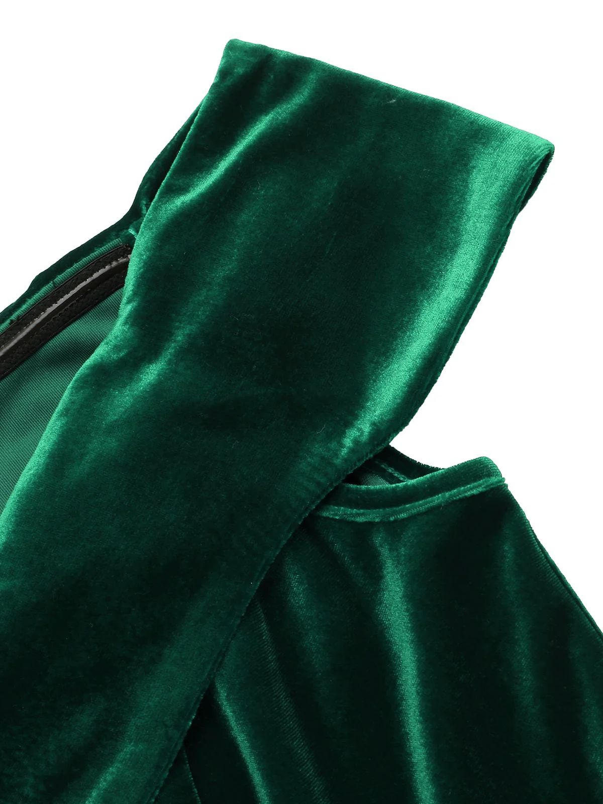 [Pre-Sale] 1960s Off Shoulder Velvet Bodycon Dress - Image 12