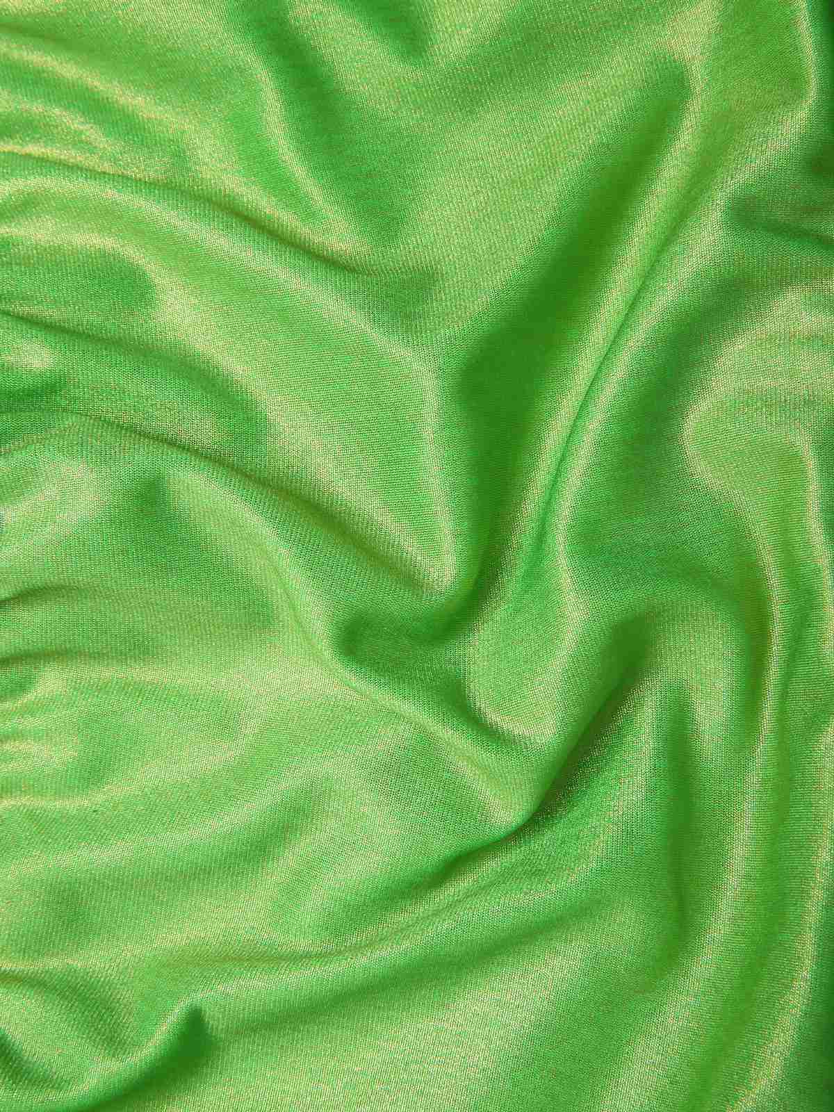 [Pre-Sale] Green 1970s Tinker Bell Fairy Petal Hem Mini Dress - Image 9