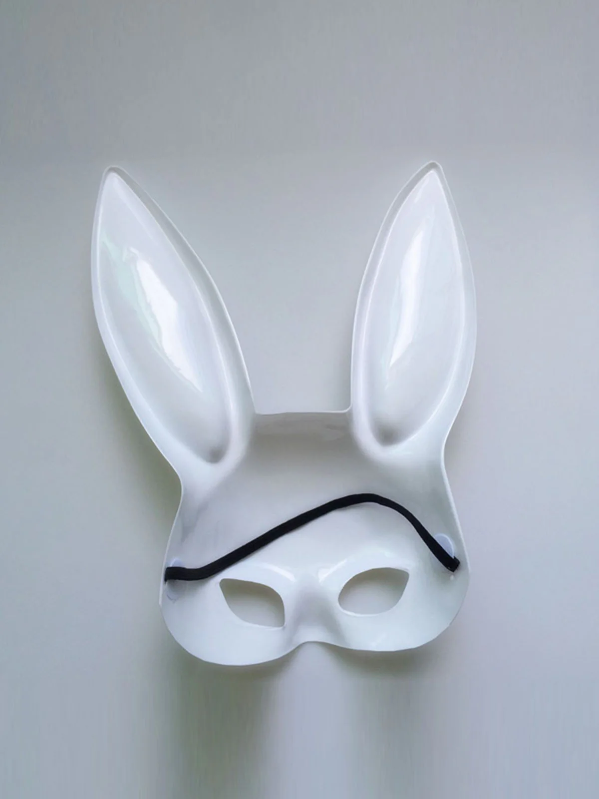 Halloween Easter Bunny Half Face Mask - Image 3