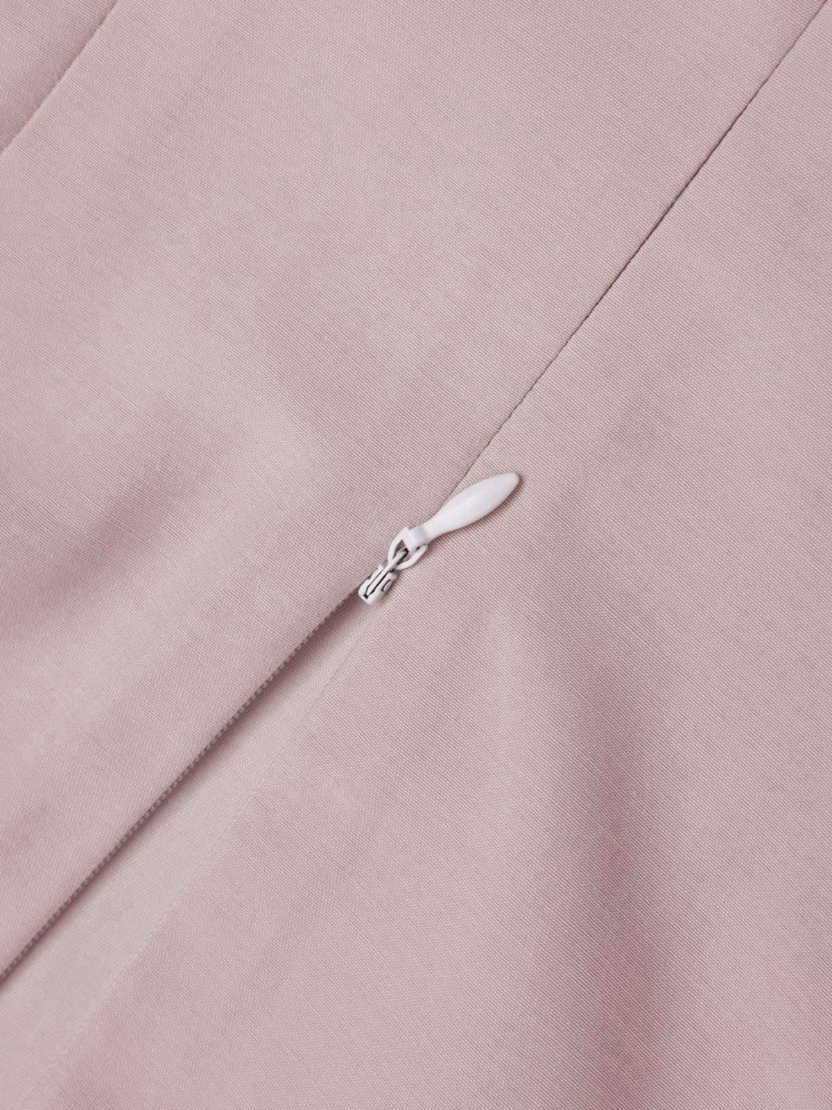 [Pre-Sale] 2PCS 1940s Colorblock Pink Blouse & Gray Dress - Image 11