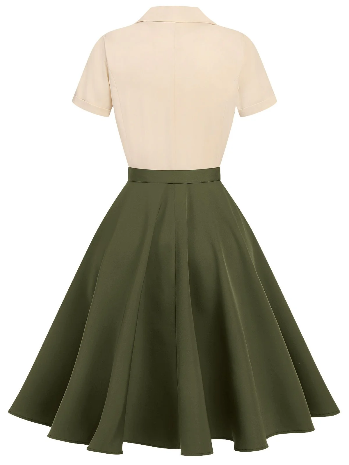 Snow White Style Button 1950s Dress - Image 10