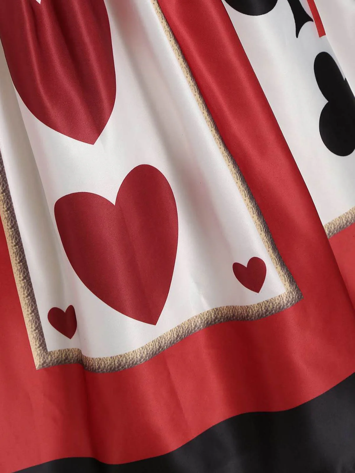 [Pre-Sale] Red 1950s Strap Poker Costume Dress - Image 3