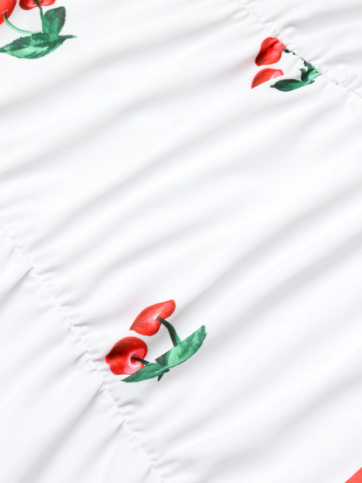 Retro 1950s Cherry Summer One-piece Swimsuit - Image 6