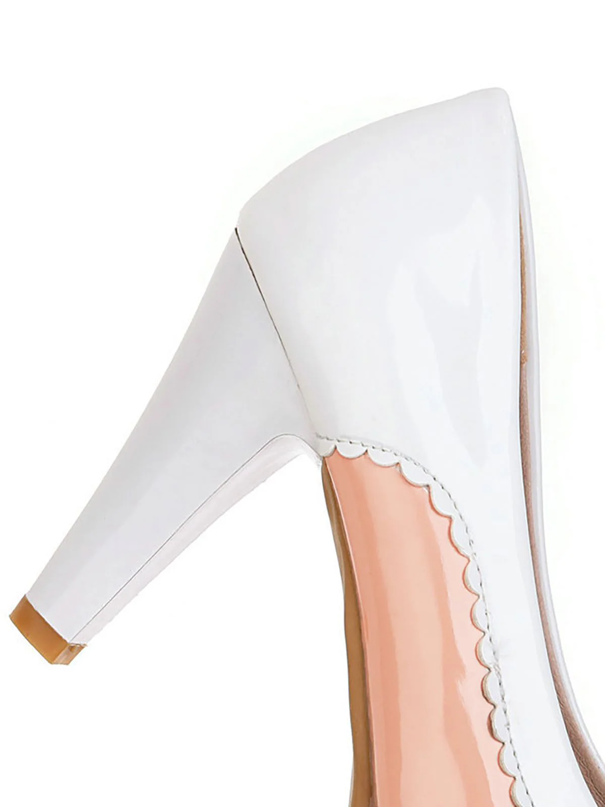 Retro Bowknot High Heels Shoes - Image 8